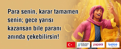 Hoş Geldin Bonusu 💰 promotion